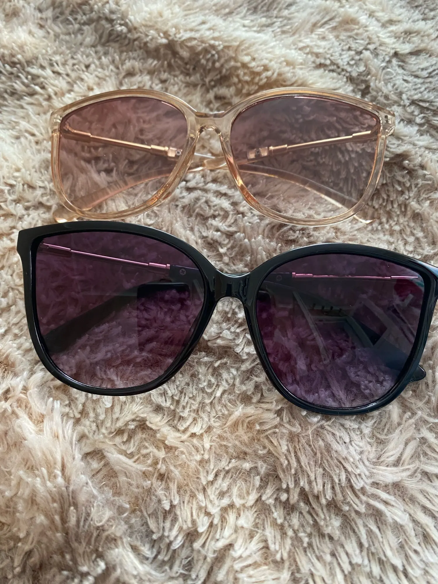 Retro Cat Eye Sunglasses for Women - UV400 Mirror Shades photo review