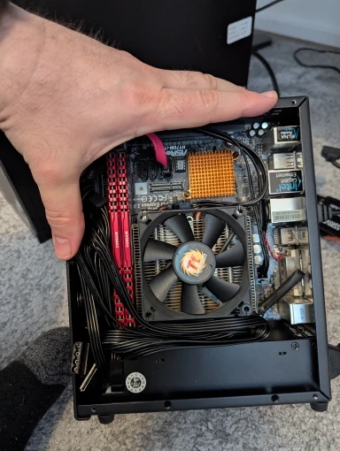 600W Full Modular 1U Flex ATX PSU PC Power Supply 110-264V ENP-7660B For K39 A4 S3 G5 ITX Mini Case Game Desktop photo review