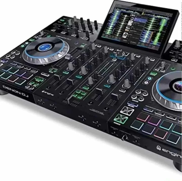 Denon DJ 프라임 4 4 데크 독립형 스마트 DJ 콘솔 믹서,  도매 가격