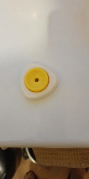 304 Stainless Steel Needle Egg Maker Plastic Base Manual Boiled Egg Punching Machine photo review