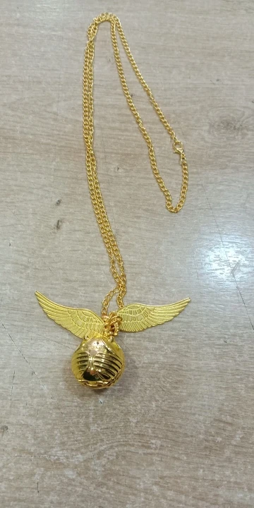 Montre collier vif d’or - Pendentif à gousset vintage doré
