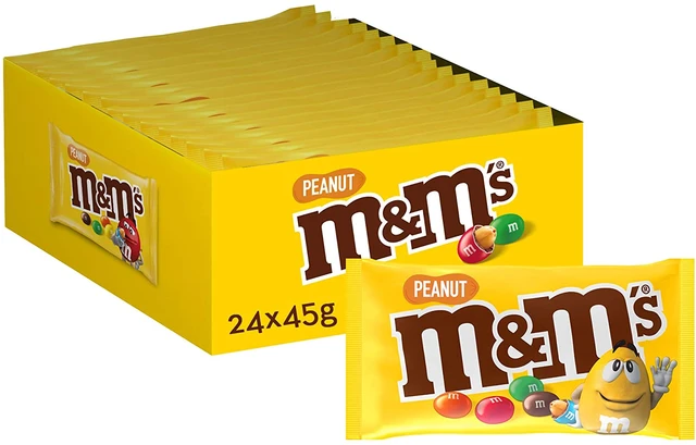 24x M&M's Peanut Bags (24x45g)