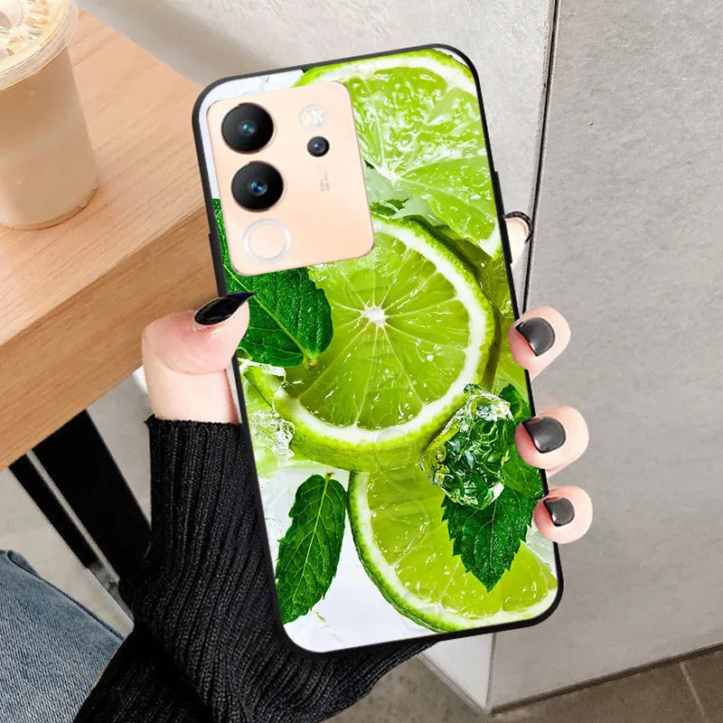 Sleek Black Soft Silicone TPU Protective Phone Case