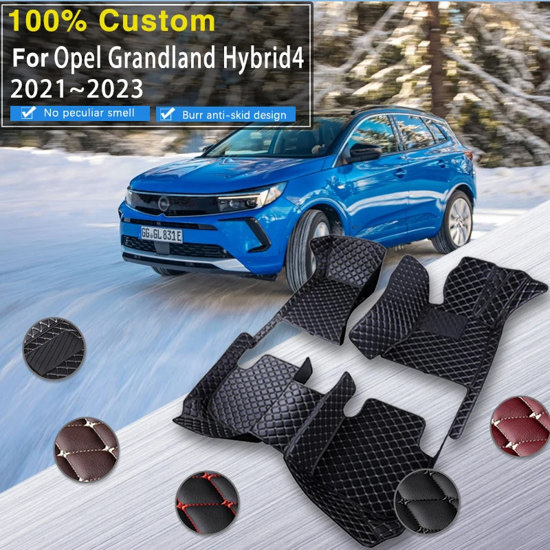 Car Floor Mats For Opel Grandland Hybrid4 Vauxhall Grandland 20212023
