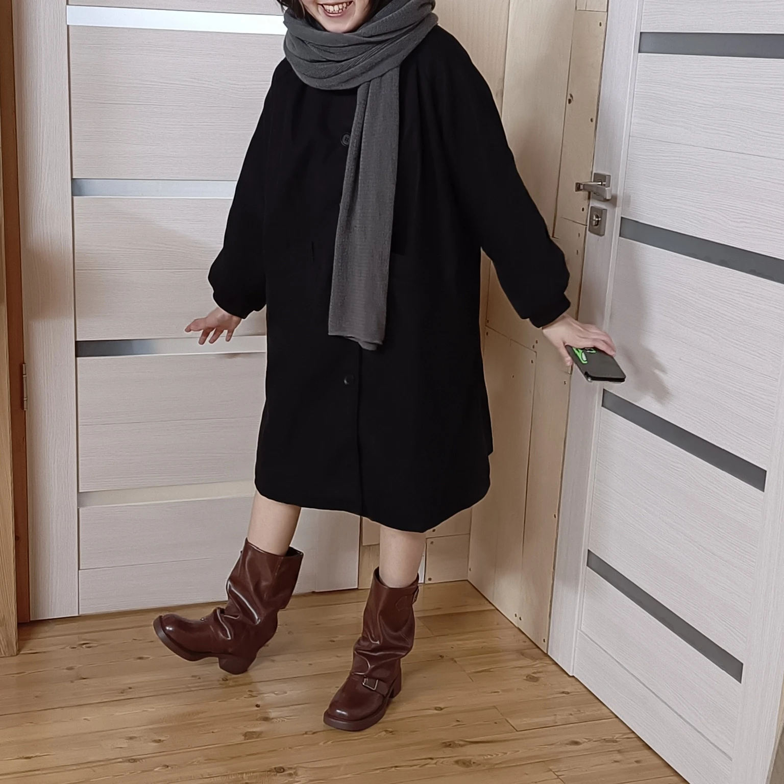 Japanese Style Large Coat - Kawaii Clothes photo review