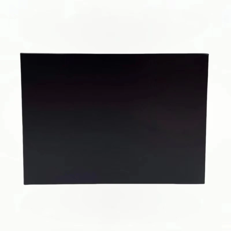 All black 7 inches hard cover video brochure with IPS screen 8G memory best price support customize