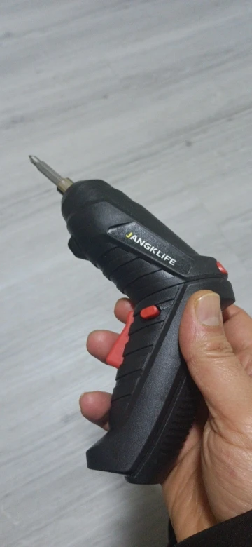 JANGKLIFE Electric Screwdriver Battery Rechargeable Cordless Screwdriver Powerful Impact Wireless Screwdriver Drill photo review