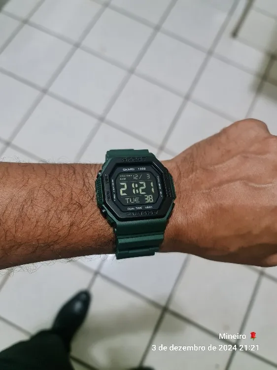 SKMEI 1988 Digital Sport Watch for Men - LED, Waterproof photo review