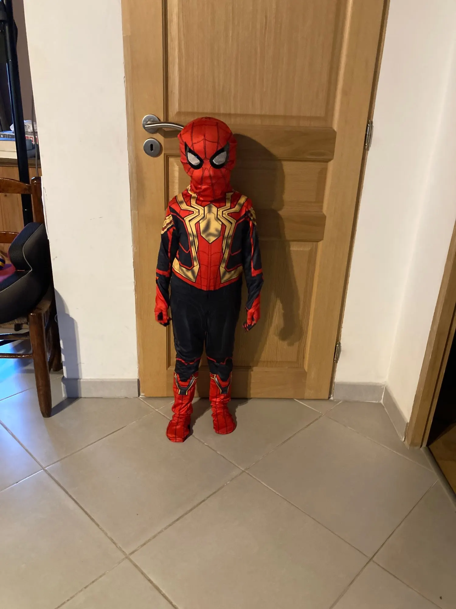 Costume Iron Spider réaliste No Way Home enfant - Spider Shop