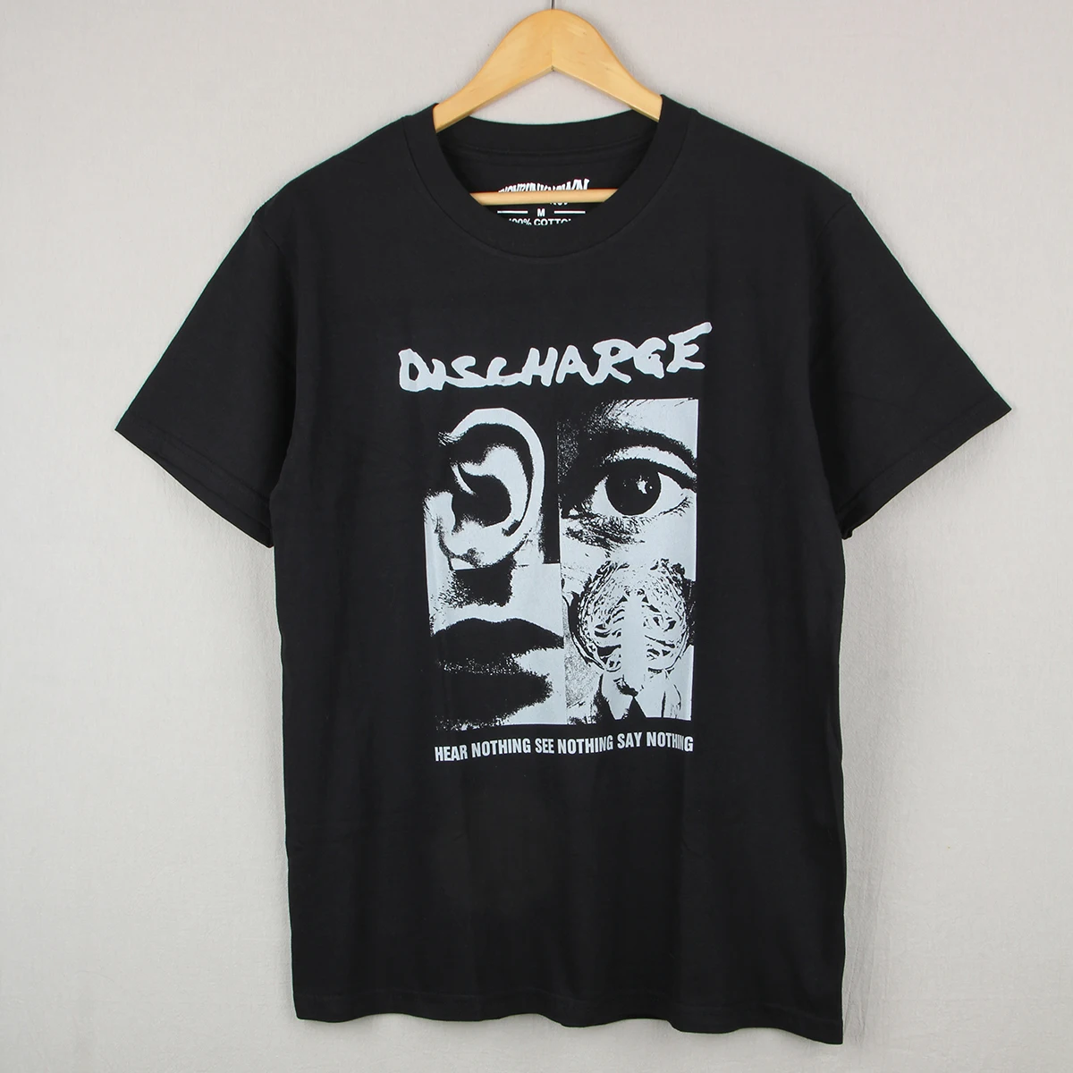 T-shirt Discharge Hear Nothing See Nothing Say Nothing - Foto 7