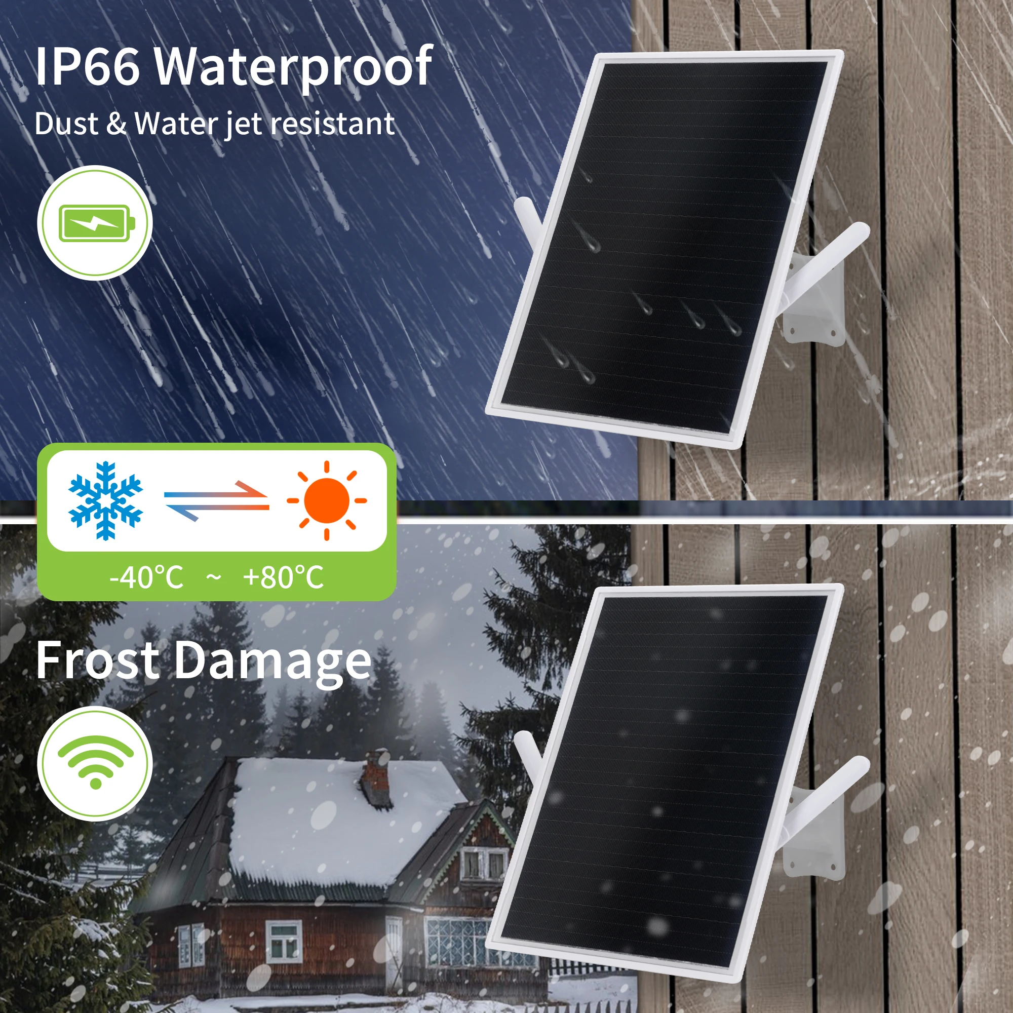 IP66 Waterproof Outdoor Solar Powered 4G Router SIM Card Mobile Hotspot 2.4GHz WIFI Router Built-in 25000mAh for Mobile Device