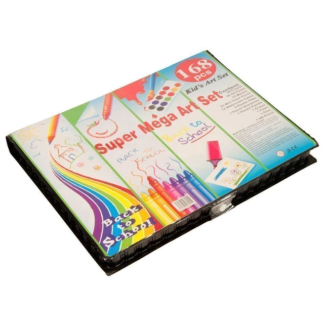 Back to School - Product details of 168 Pcs Super Mega Art