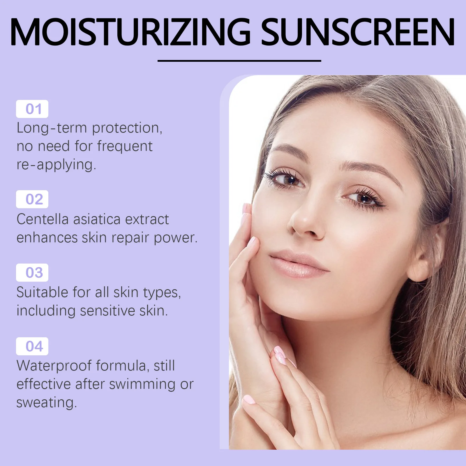 UV Sunscreen Stick Spf90 Sun Protective Cream Anti Sunburn Isolation Sunscreen Waterproof Refreshing Moisturizer Cream