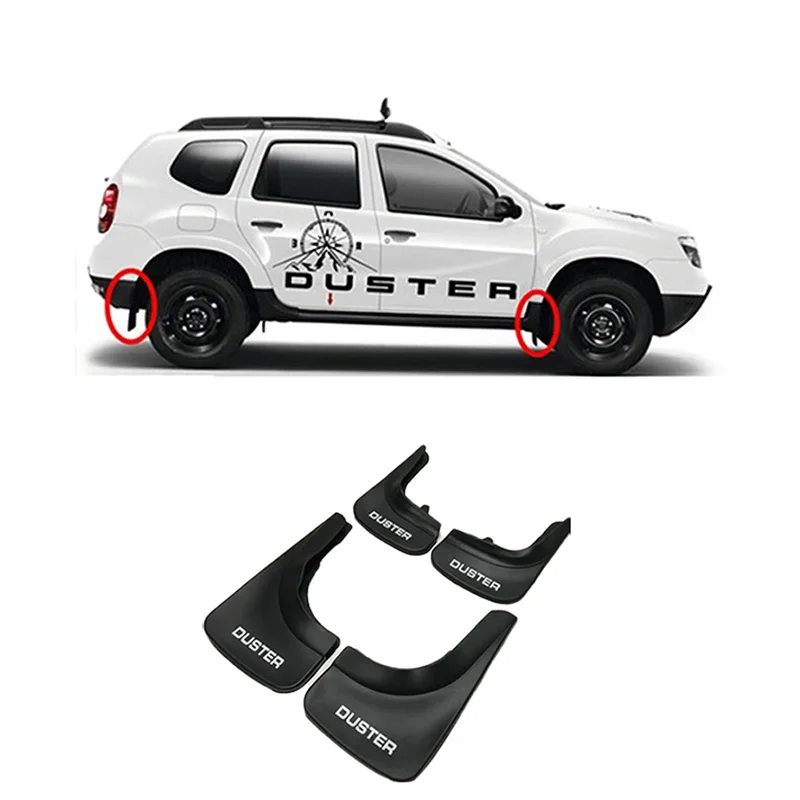 Renault duster mud flaps best sale