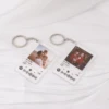 Custom Spotify Code Acrylic Music Board Keychain Personalised Spotify Scan Code Key Chain Plaque Anniversary Photo Gift For Her 2