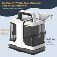 Nettoyeur de taches portable 11/15KPa pour tapis, canapé et rideaux, machine intégrée pulvérisation et aspiration, appareil de nettoyage domestique 2