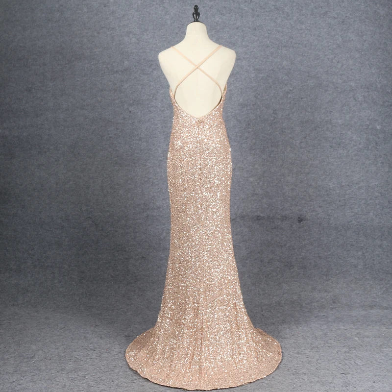 Gorgeous Long Wedding Bridesmaid Dress Sequins Fishtail Sweetheart Bridesmaid Dress 2022 Sequined 2