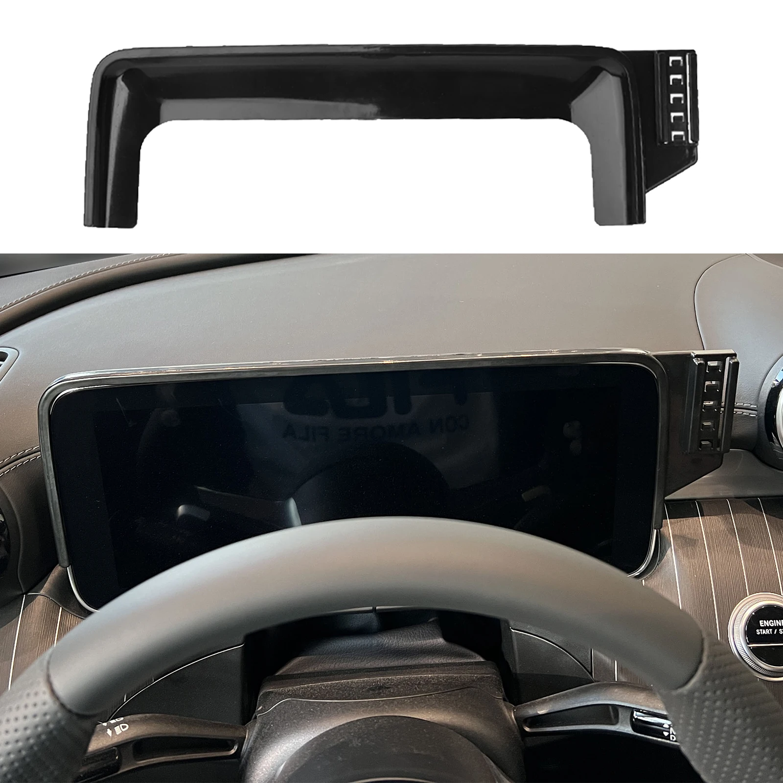 Car Mobile Phone Holder Fit for Mercedes Benz CLE-Coupe Sport GPS Bracket Navigation Stand Auto