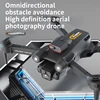 New M17 Max Drone 8K Professinal Optical Flow Dron Triple HD Camera Foldable RC Helicopter WIFI FPV Height Hold Sell LED 5000M 2