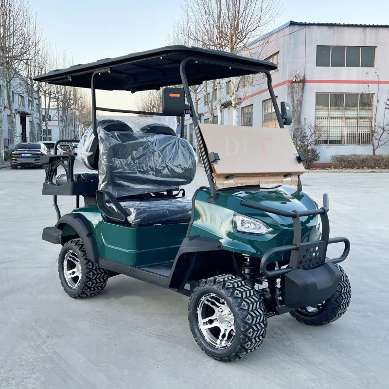 

Best Choice For Travel 4-Seater Classic Golf Cart Lead-Acid/Lithium Battery 48V/60V/72V 2 4 6 8 10-Seater Hunting Cart