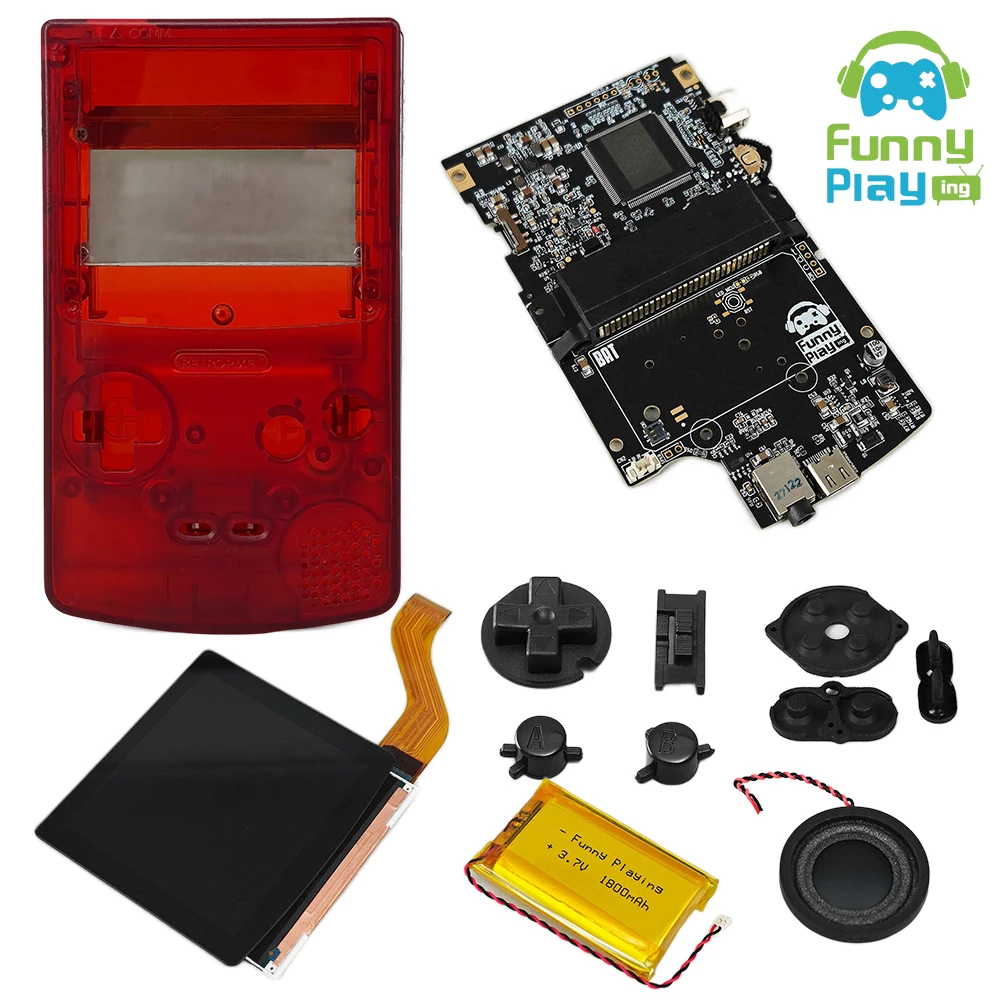 FunnyPlaying FPGBC Retro Pixel Game Console Kits GameBoy