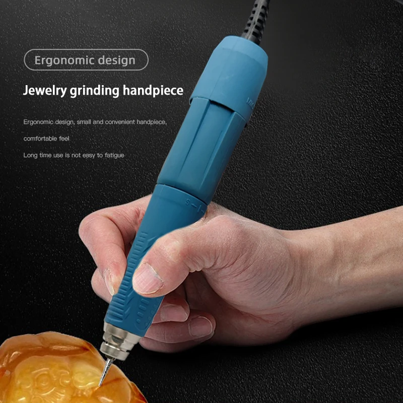 Microelectronics equipment nail polishing jewelery grinding machine 45000rpm handpiece is used for jade 100W FN323AYS 4