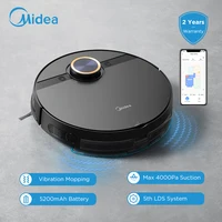 Midea M7 PRO odkurzacz Robot 4000Pa ssania 5200mAh wibracyjne mopem inteligentna robota kontrola aplikacji inteligentne urządzenie domowe 1