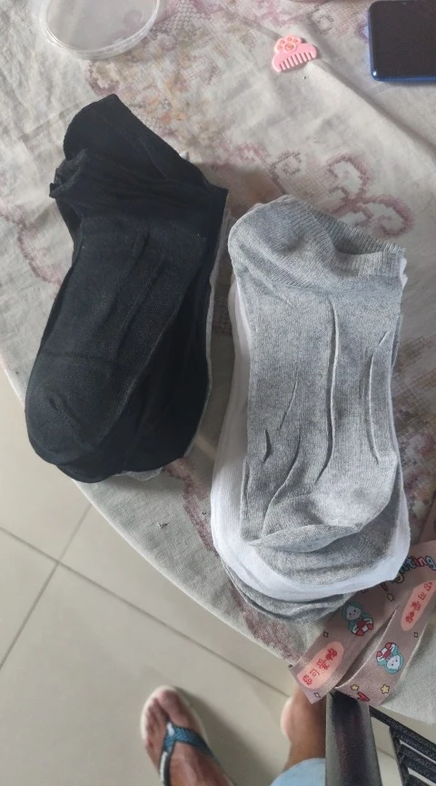 meias masculina kit 12 pares，12 Pares meias masculino,Meias De Barco，meias esportivas，meias de algodão masculino，respirável,mens photo review