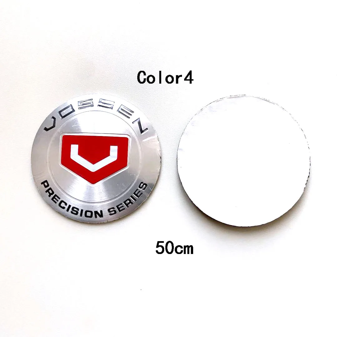 VOSSEN PRECISION SERIES Car Wheel Center Hub Cap Sticker Car Badge Emblem Sticker 4PCS/Lot 62.5MM 60MM 56MM 50MM 45MMM wheel center caps,wheel center hub cap sticker