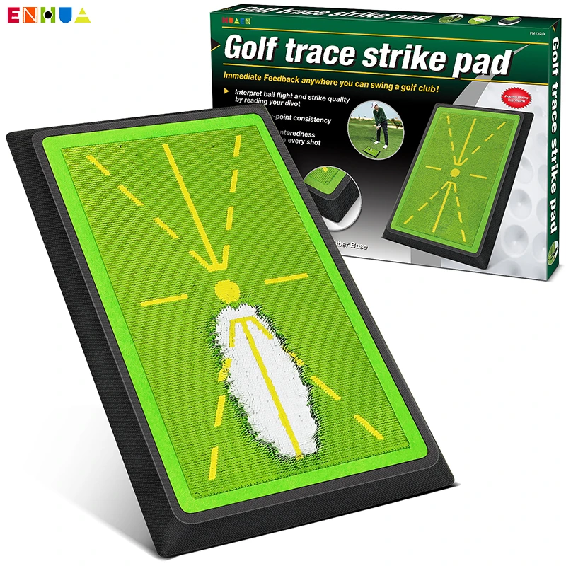 Golf Training Mat Hitting Mat Swing Detection Batting Ball Trace