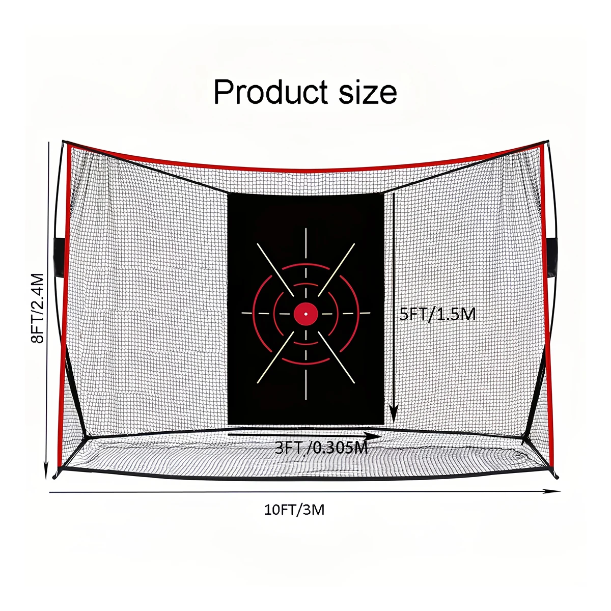 Description Picture 3 of itemGolf Training Aids,with matching batting mats,Golf Practice  Nets.Outdoor Swing and Chipping Training Equipment.