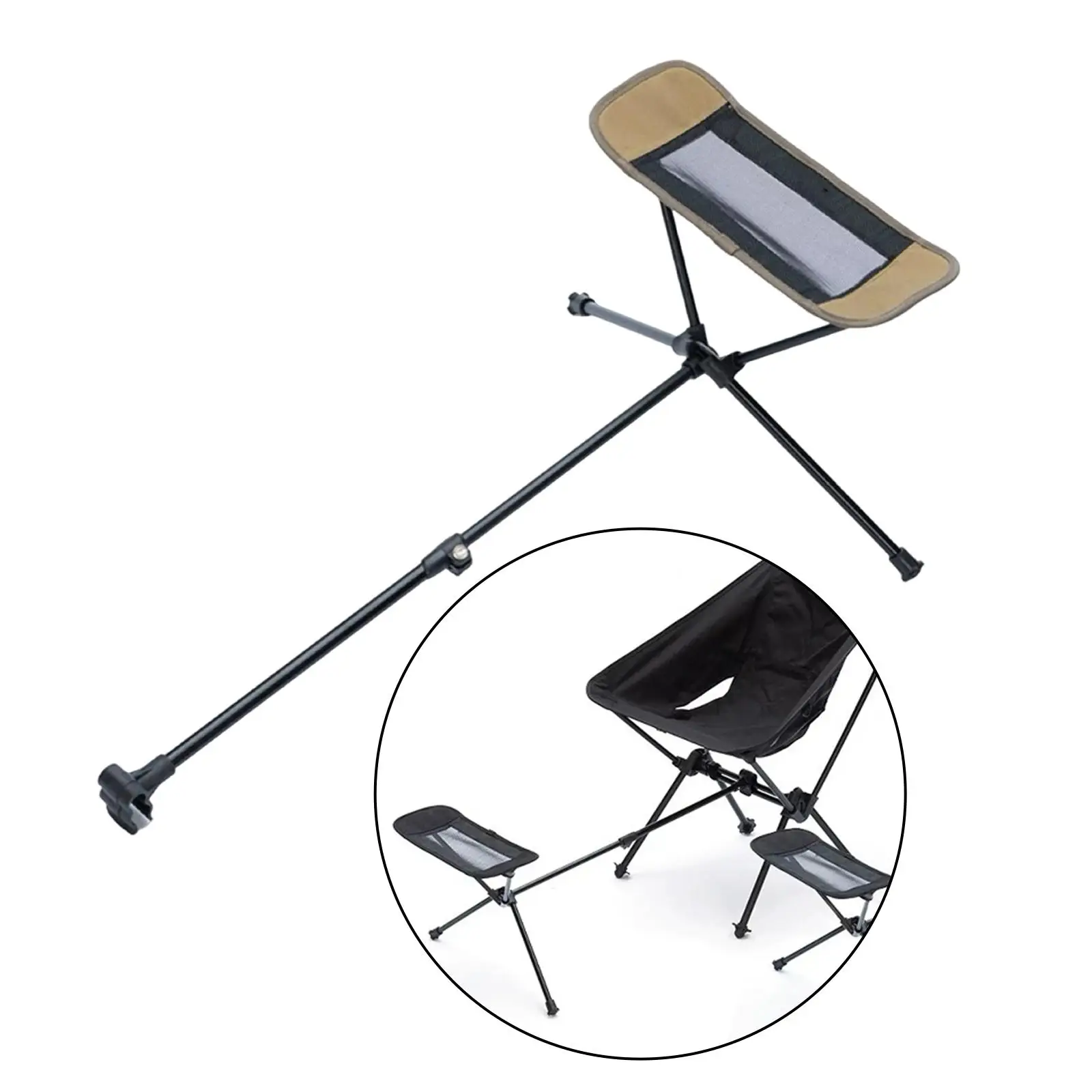 Folding Camping Chair Foot Rest 4