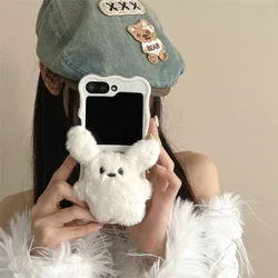 hiver-mignon-kawaii-coque-de-telephone-3d-en-peluche-lapin-fluffy