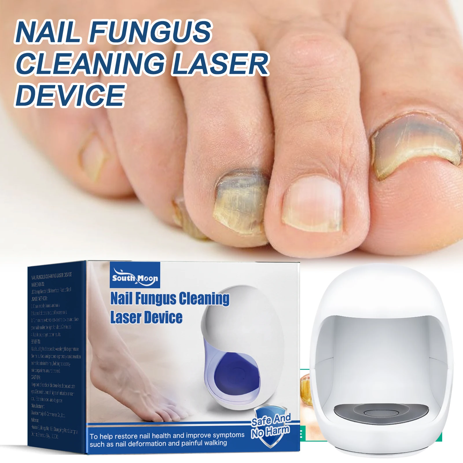 Fungal Nail Laser Device Repair Fast Nails Fungus Onychomycosis