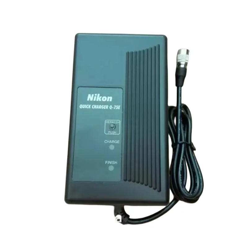 

NEW NIKON Q75E charger Q-75E for BC-65 BC-50, BC-60,BC-70, BC-80 battery total stations 4 PIN charger