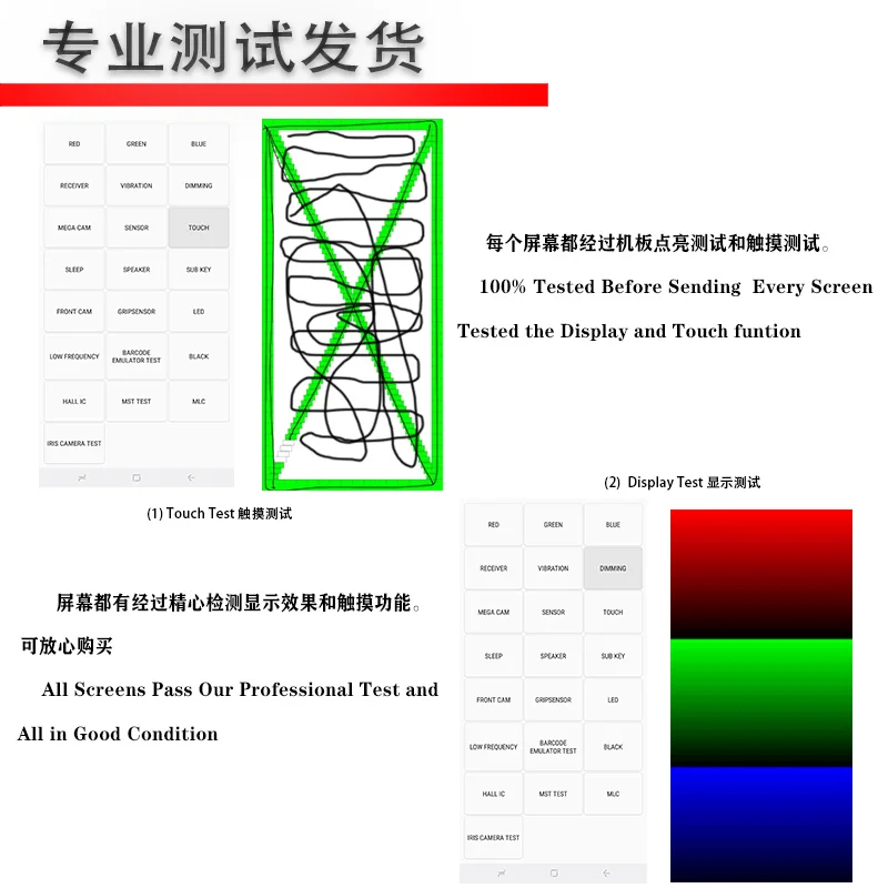 Display LCD Per TCL 30 SE 6165H Schermo Del Telefono Mobile Touch Panel Digitizer Vetro Dello Schermo Parti di Ricambio - Image 5