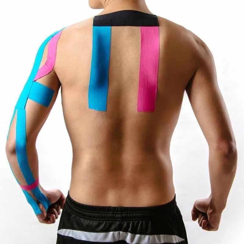 Bandagem Elástica 5cm X 5m Fita Kinesio Tape Fisioterapia Músculos