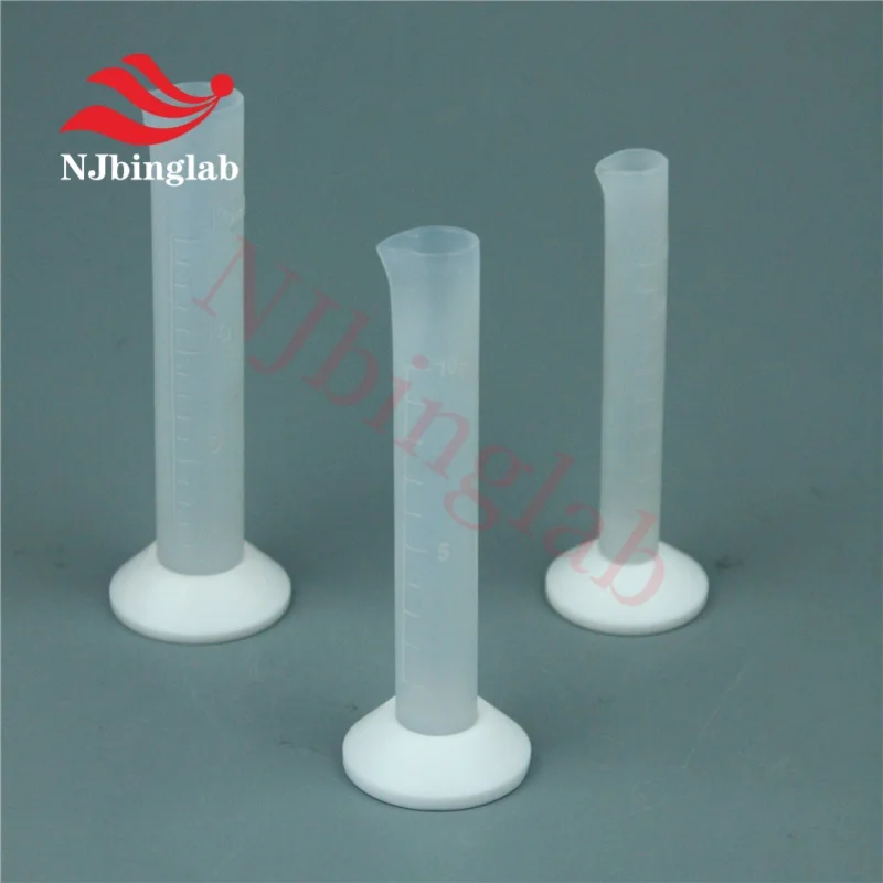 100ml PFA measuring cylinder acid resistant suitable for ICP-MS