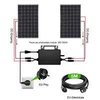 Micro-onduleur SUKFLOW 1000W, micro-onduleur solaire avec WLAN et Bluetooth, étanche IP67, avec câble CA de 5m pour l'alimentation de balcon 3