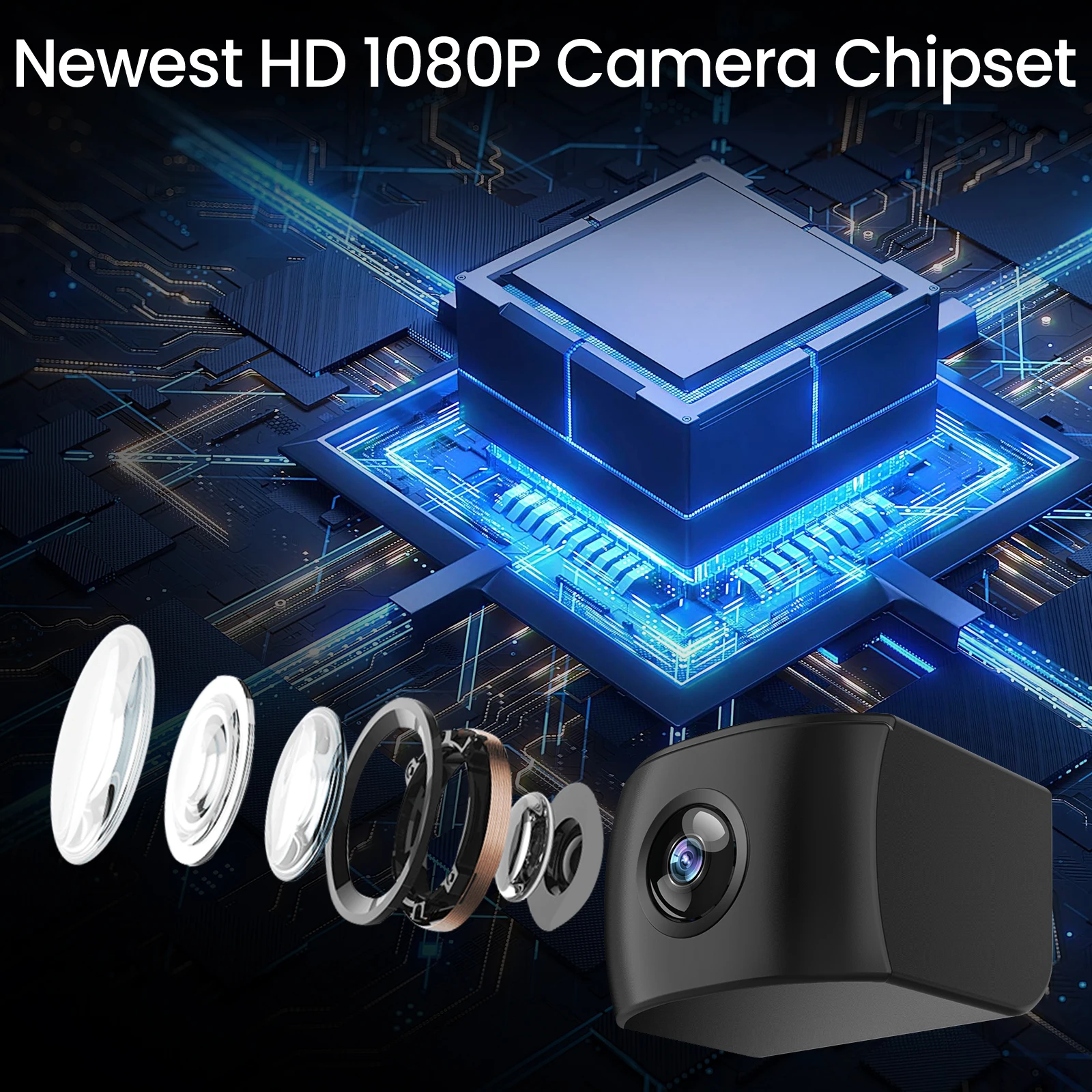 Night vision demonstration of backup camera