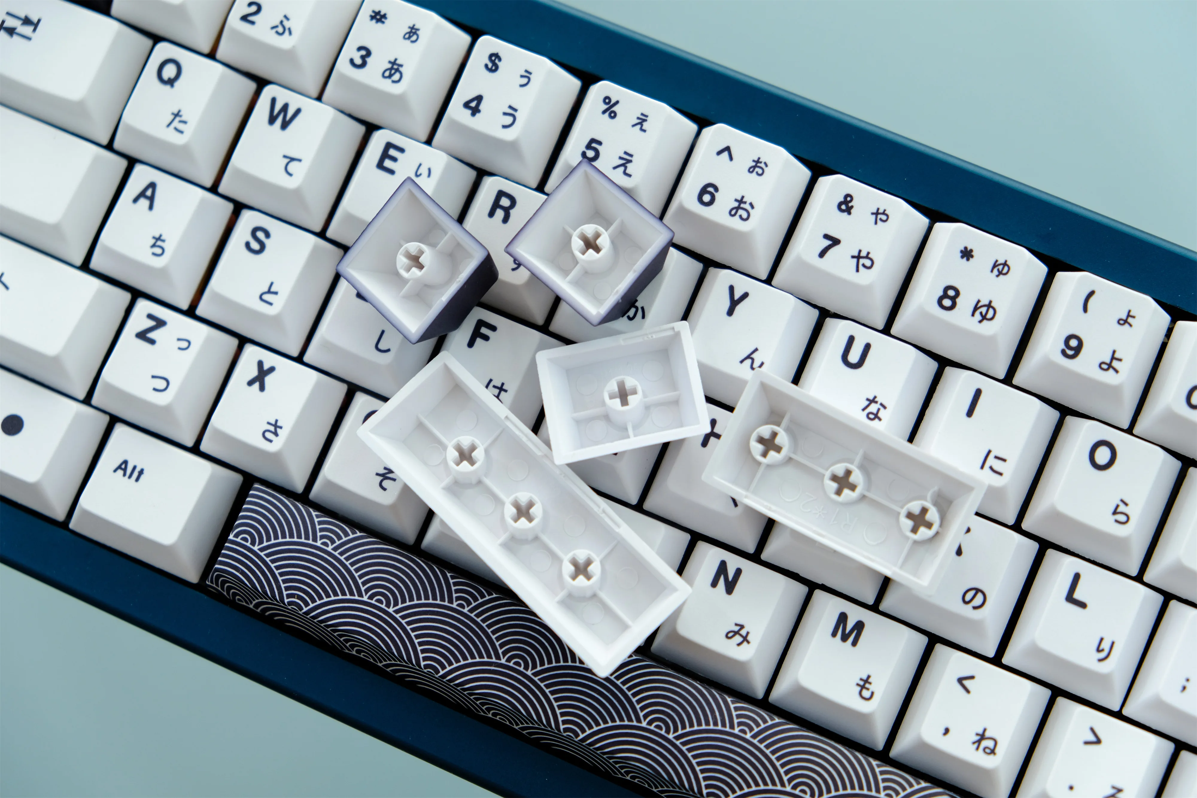 Gmk Kaminarimon Keycaps 129 Chaves Keycaps Cherry Profile Dye-sub Personalizado Gmk Keycaps para Teclado Mecânico - Imagem 4