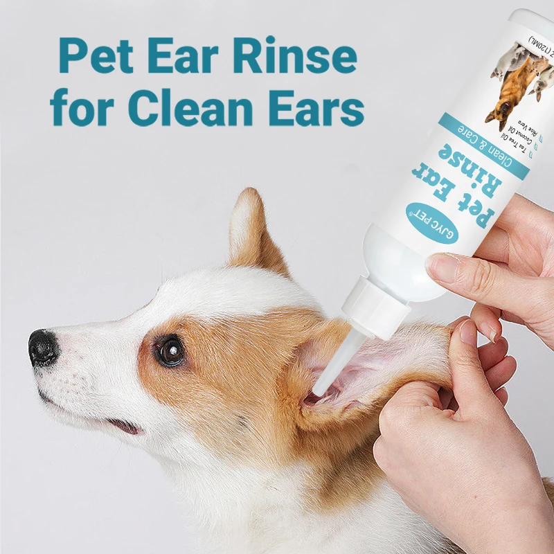 

120ML Cat Ear Cleaner Ear Canal Protection Gentle Safe Pet Cats Ear Drops Wash Clean And Remove Dirt For Dogs Cats Pet Cleaner