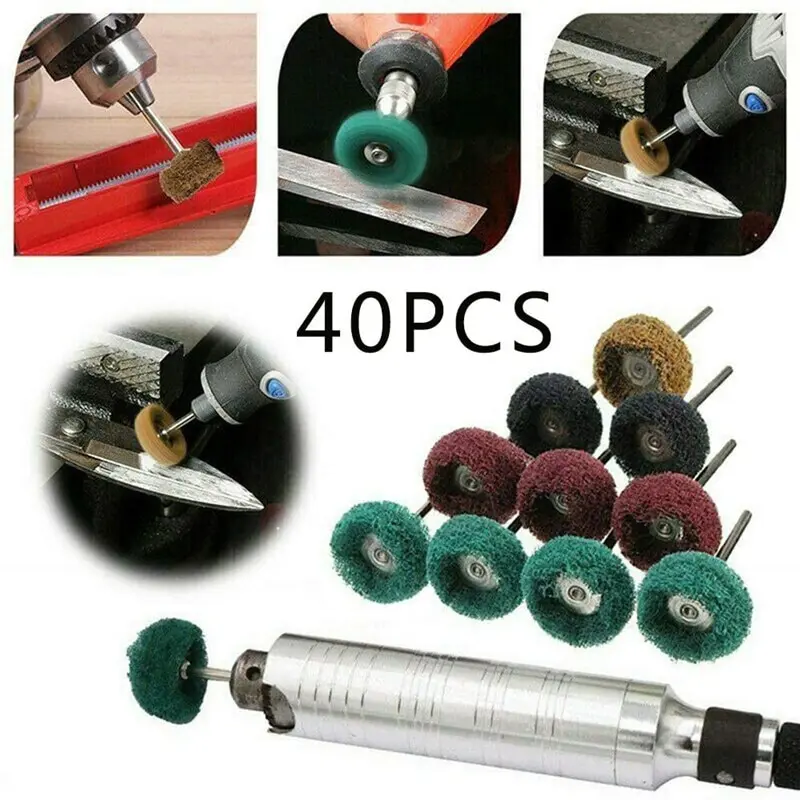 40-Pcs-3mm-Abrasive-Buffs-Polishing-Buffing-Wheel-Set-Kit-for-Dremel ...