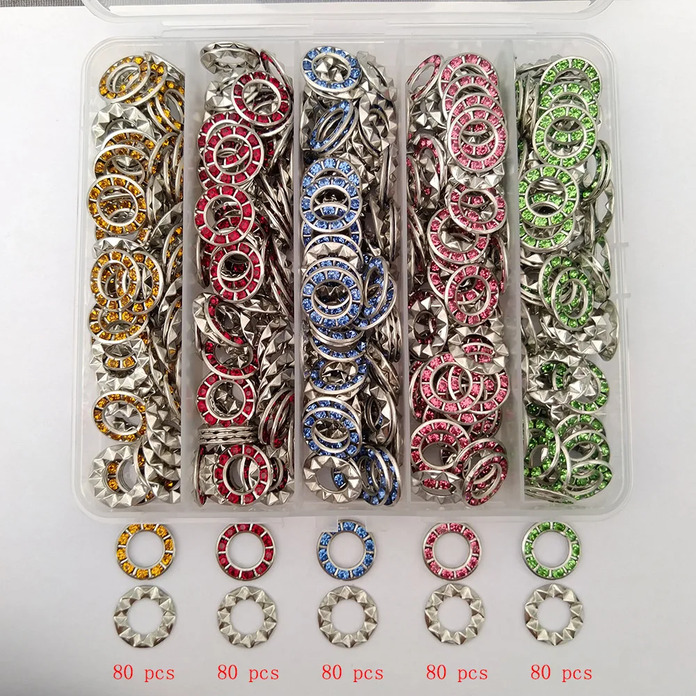 Free Shipping 400pcs Mix Colors 17mm Rhinestone Button For Hair Flower Wedding Invitation DIY Flower Centerpiece LSRB1025 2