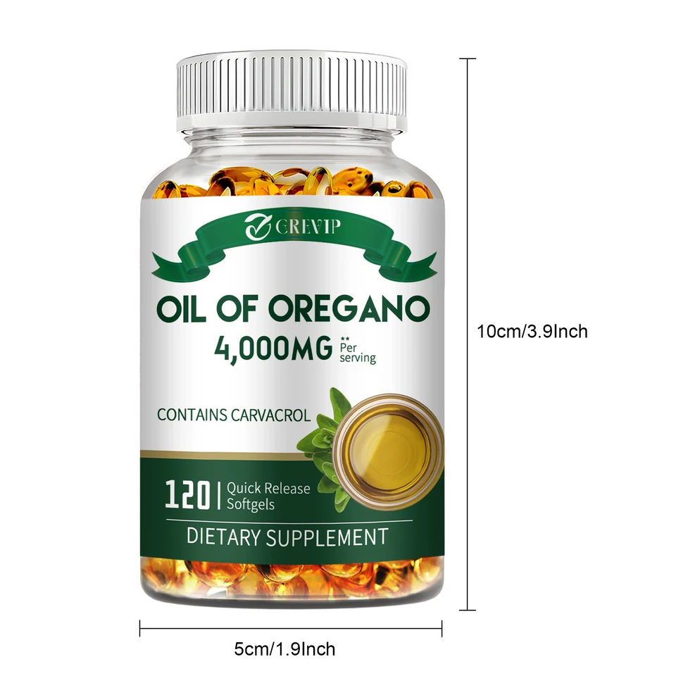 Oil of Oregano Capsules for Immune and Gut Health