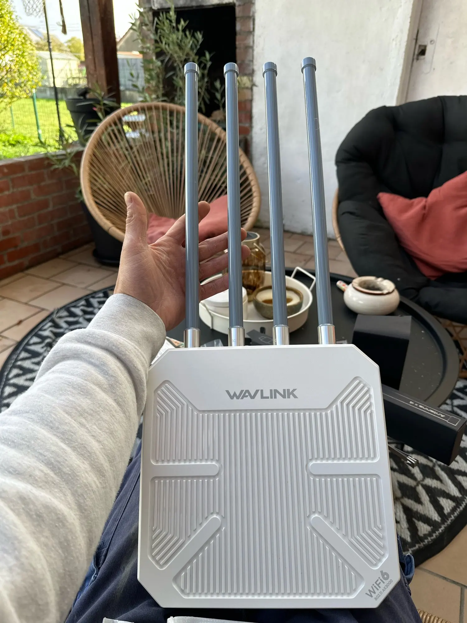 WAVLINK AERIAL HD6 WiFi 6 AX1800 Dual-Band 2.4GHhz 5GHz Long Range