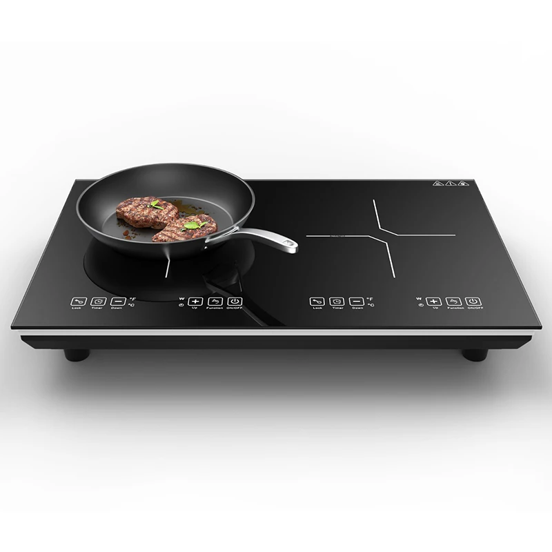 Double Cooker Induction Electromagnetic High-fire Furnace Electric Adjustable Temperature Hob Power Magnetic Hot Plate