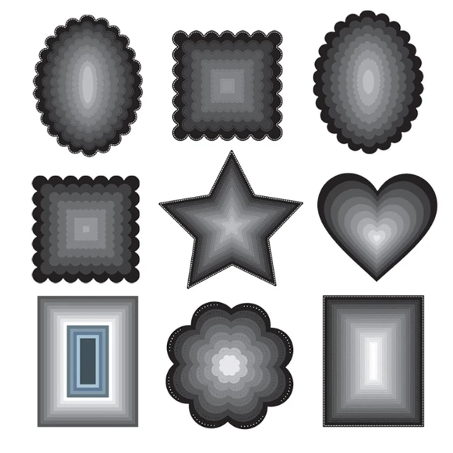 Nested Frame Metal Cutting Dies 2