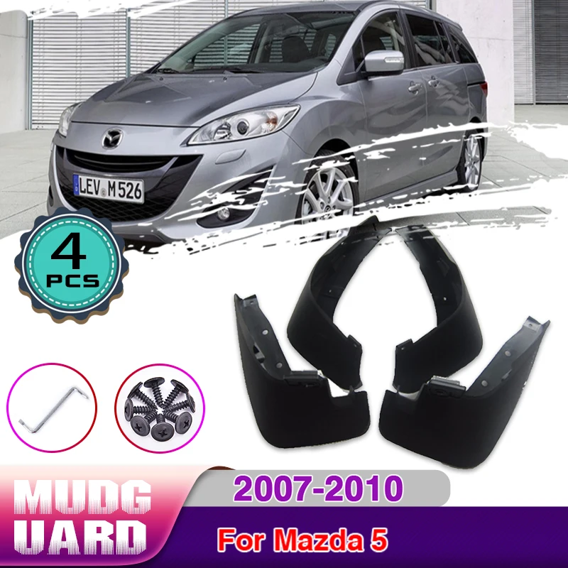 

4 шт., передние и задние колеса для Mazda 5 Mazda5 CR 2007 ~ 2010