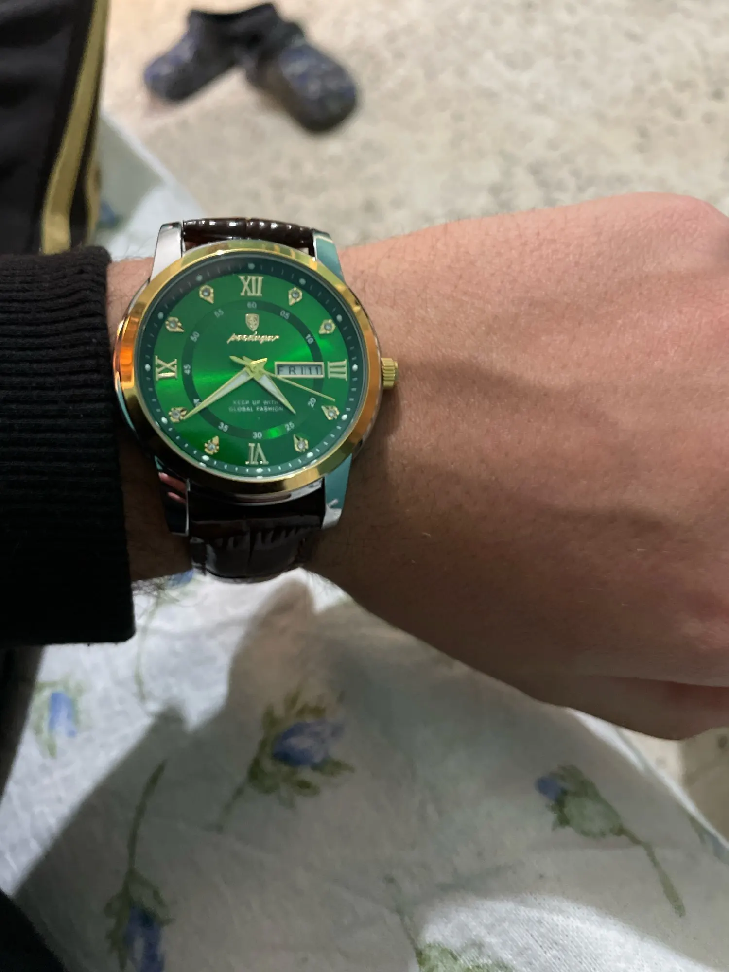 POEDAGAR Luxury Man Wristwatch photo review